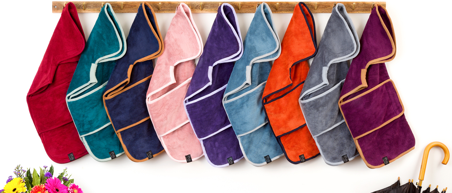 dog towel coat dogs puppy drying coats microfibre dressing towels gown pet blankets bathrobe robe