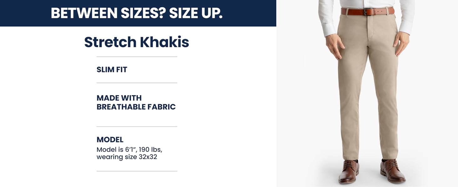 Stretch Khakis