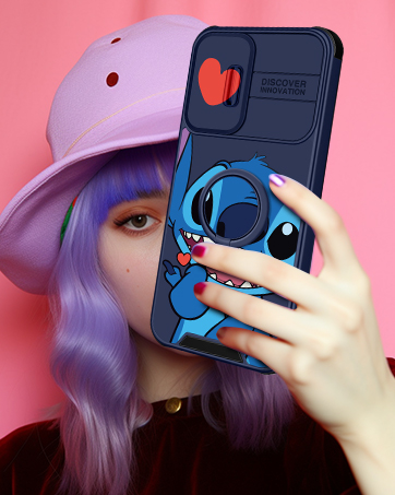 Qerrassa for Samsung A15 Phone Case - Compatible with Magsafe Ring Holder & Camera Cover Cute Cartoon for Samsung Galaxy A15 Phone Case for Women Kawaii Funny Shockproof for Samsung A15 Case, Maliao 14 2