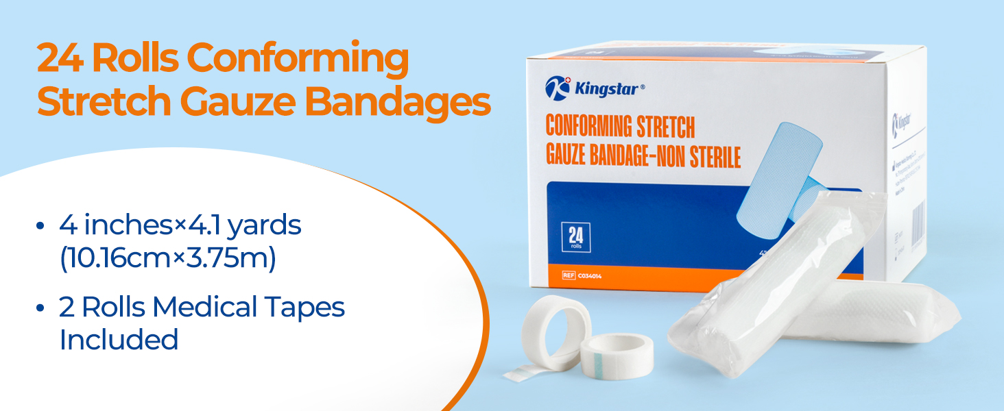 Gauze Roll Bandages