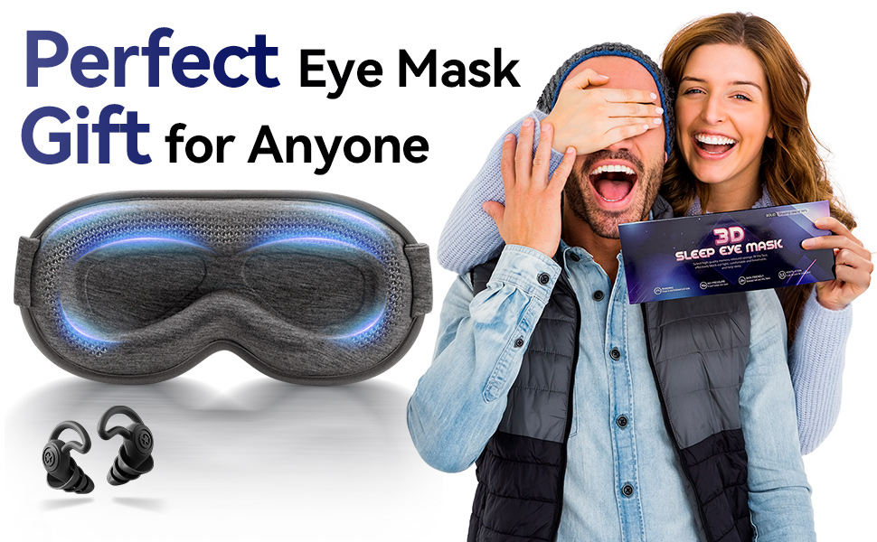 Sleep Mask for Women and Men Weighted Eye Mask, FACEMOON