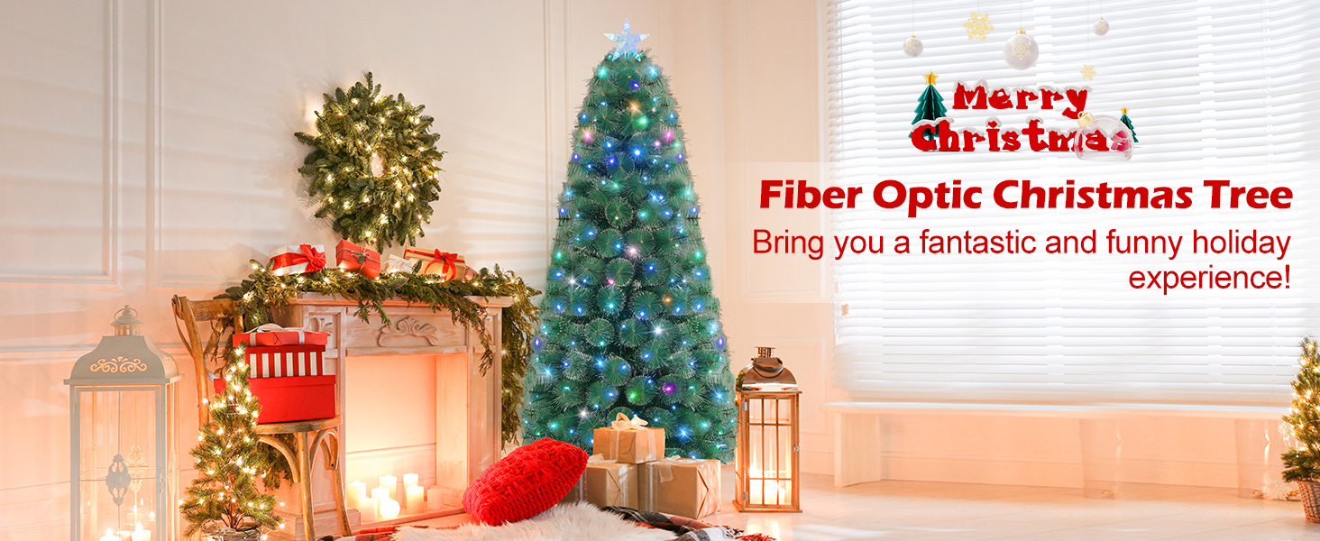 Fiber Optic Christmas Tree