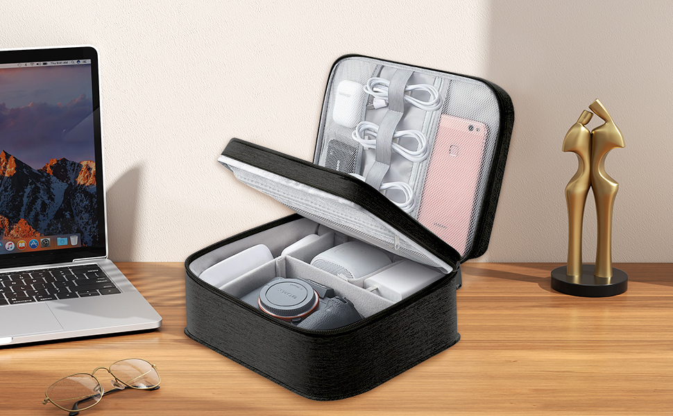 Travel Cable Organiser Bag