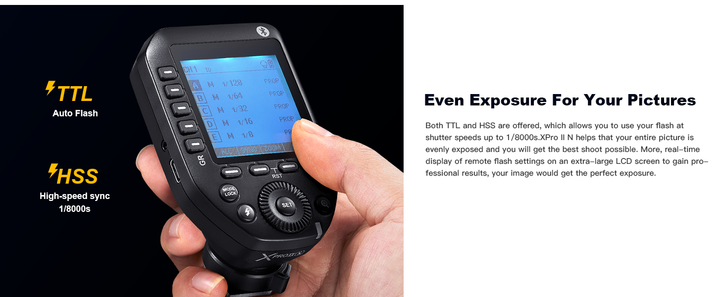 Godox Ad200 XPro II TTL Wireless Flash Trigger For Sony Cameras