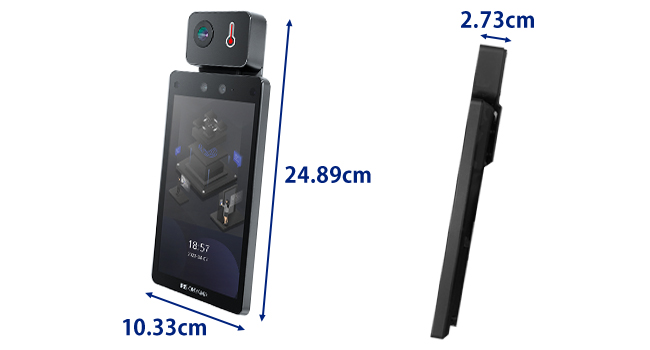 Amazon.co.jp: アイリスオーヤマ サーマルカメラ Pro AI 小型 顔認証型