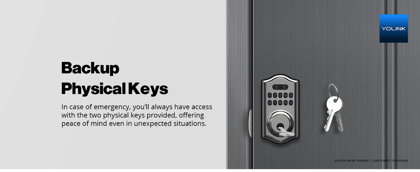 Backup Physical Keys