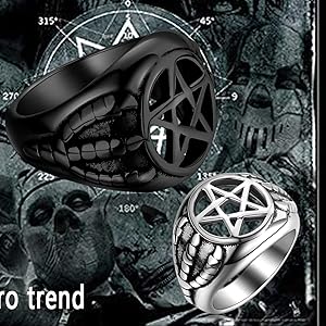 Wicca Retro Signet Ring