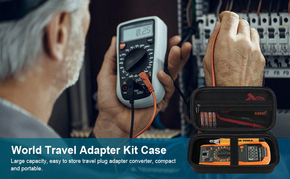 Canboc Carrying Case for Klein Tools 69149P/69355/MM300/MM400 Digital