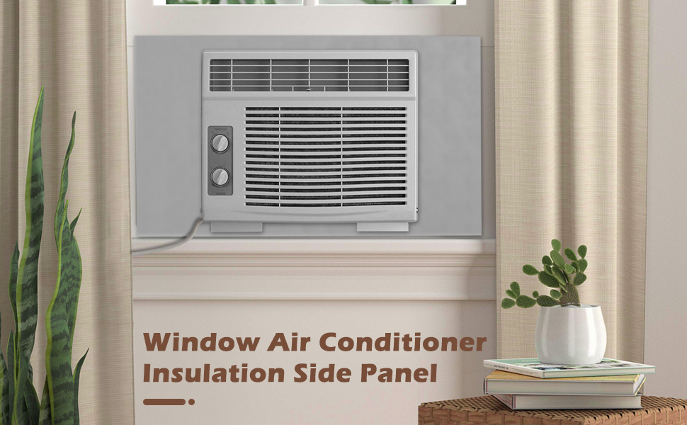 BJADE'S Window Air Conditioner Side Insulated Foam Panel
