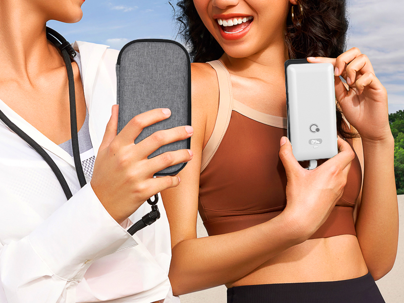portable charger with cable