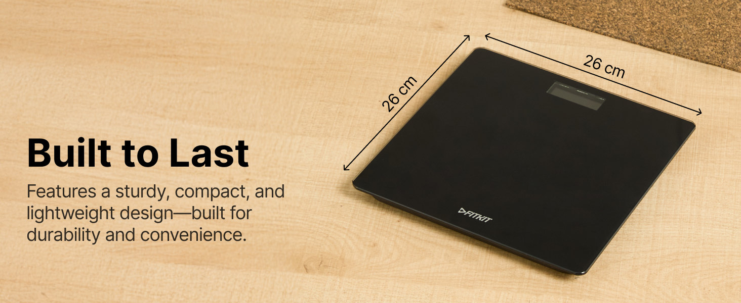 Review Fitkit By Cult, Digital Body Weight Machine, Tempered Glass, 12 Cult