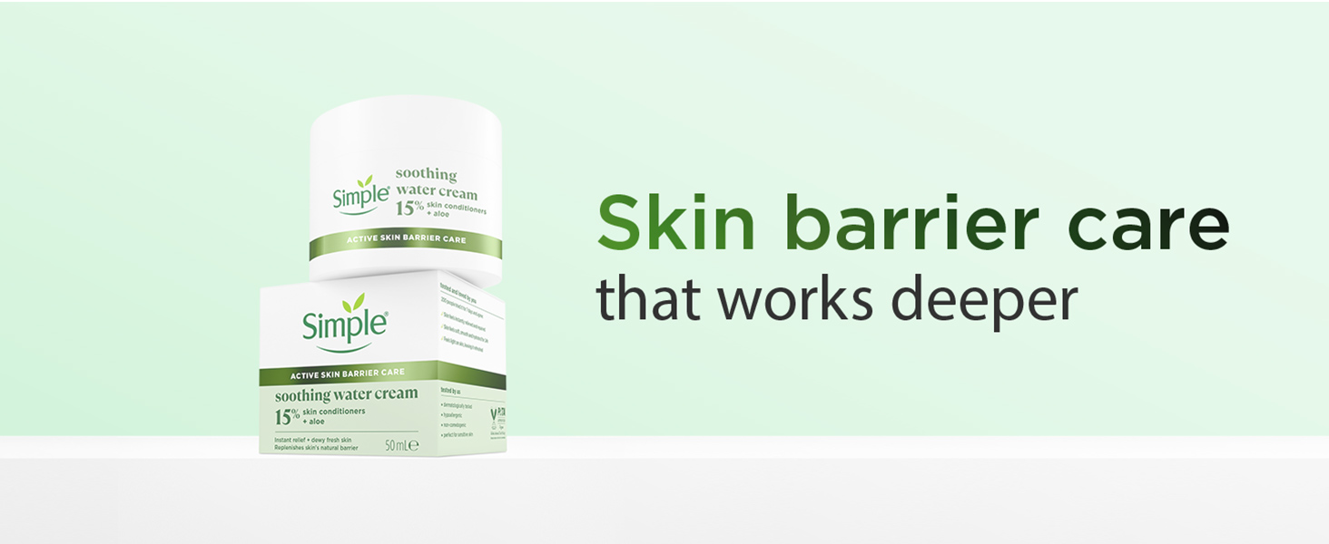 Facial moisturiser with 15% skin conditioners and organic aloe for soft, supple and dewy results