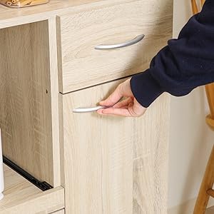 Amazon｜不二貿易 レンジボード付き食器棚 キッチン収納 ハイ