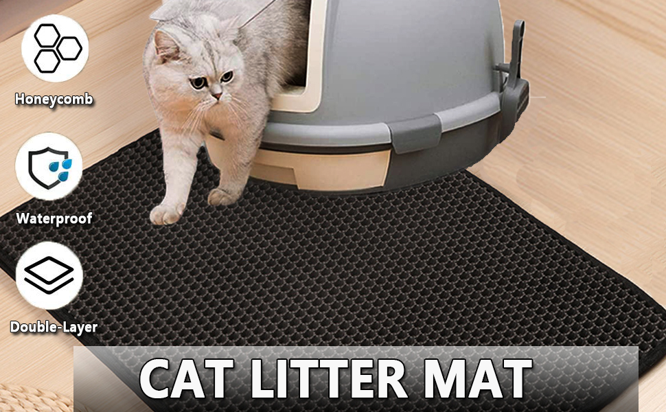 Cat Sand Mats,Double Layer Cat Sand Litter