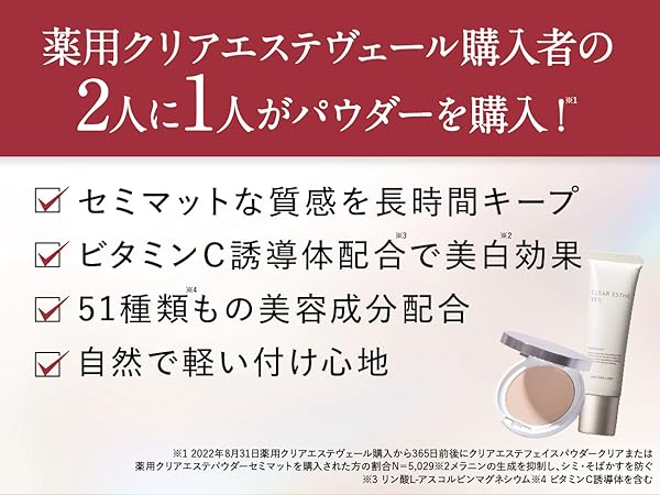 マキアレイベル 薬用クリアエステフェイスパウダー セミマット レフィル Macchia Label(マキアレイベル) / 薬用クリアエステフェイス