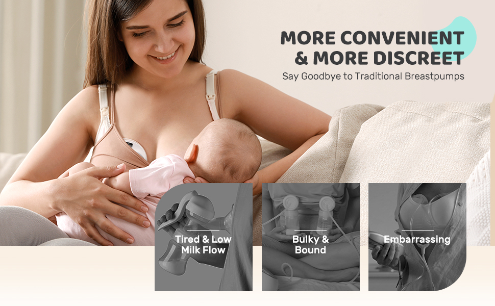 wearable breast pump