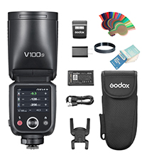 Godox V100 + x3セット　ストロボ+トリガー　sony用 Godox X3-S SONY 正規代理店品 タッチスクリーン TTL ワイヤレス