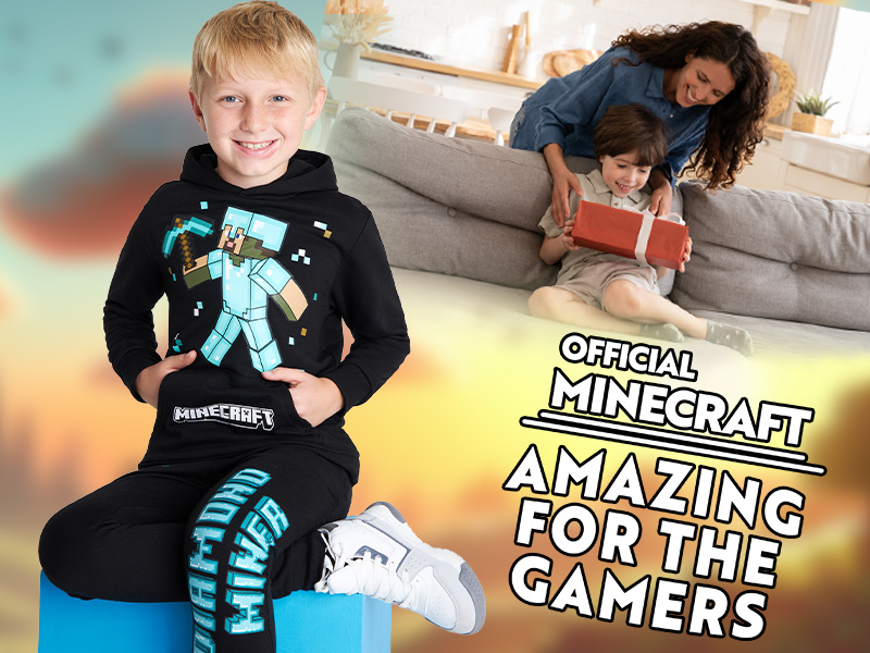 Minecraft Boys Tracksuit Set