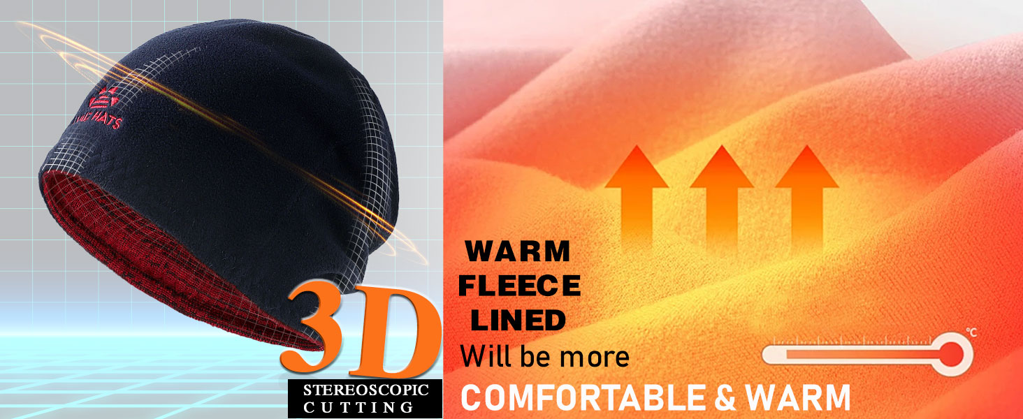 Made with high-quality, windproof cotton and stretchy knitted material