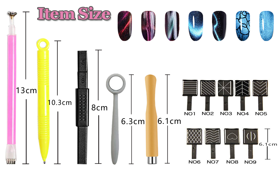 cat eye magnet sticks