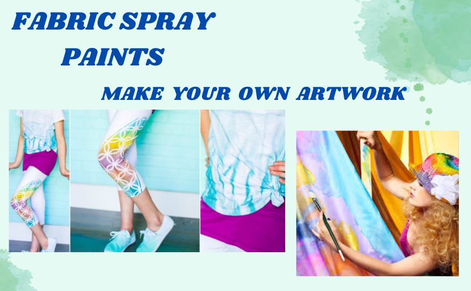 Just Spray Fabric Spray Paint Waterproofing fast drying acrylic paint