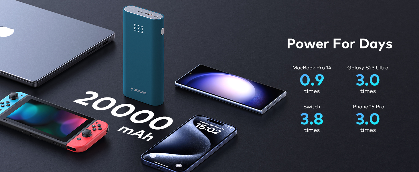 65W PD Protable Power bank