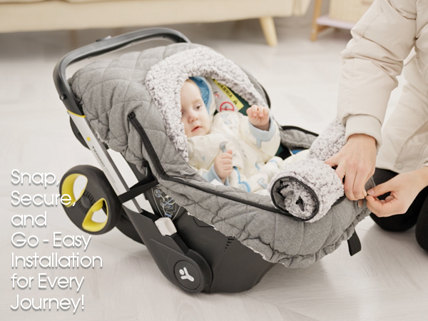 winter car seat cover