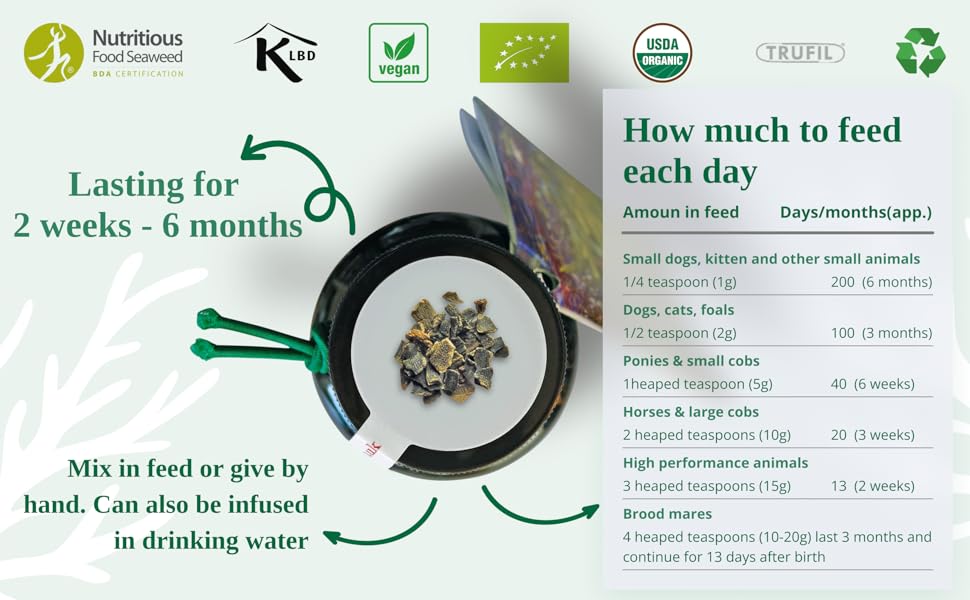 Pet & Equine Seaweed 200g overview