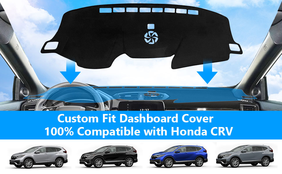 MEJELAKI Dash Cover Custom Fit Compatible with Honda CRV