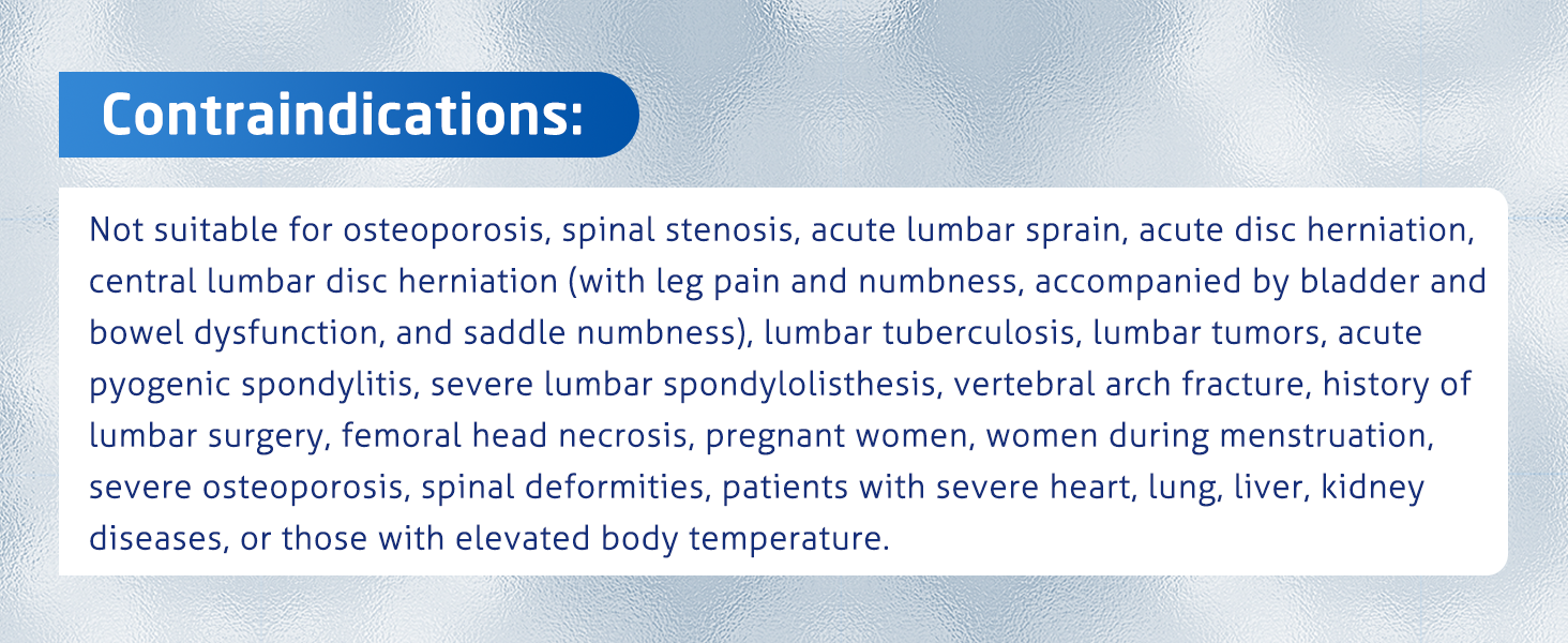 Contraindications