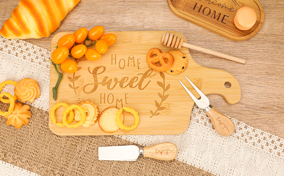 home sweet home serving board