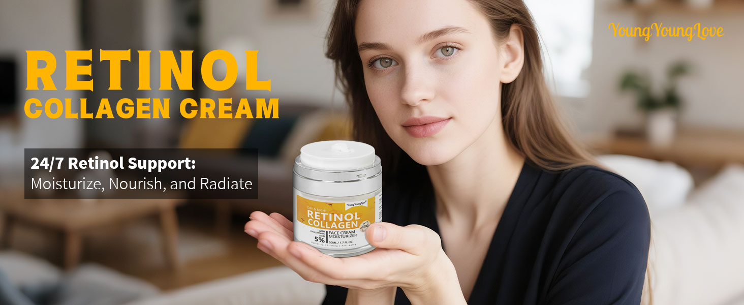 retinol, retinol cream for face; retinol serum for face; collagen for women;