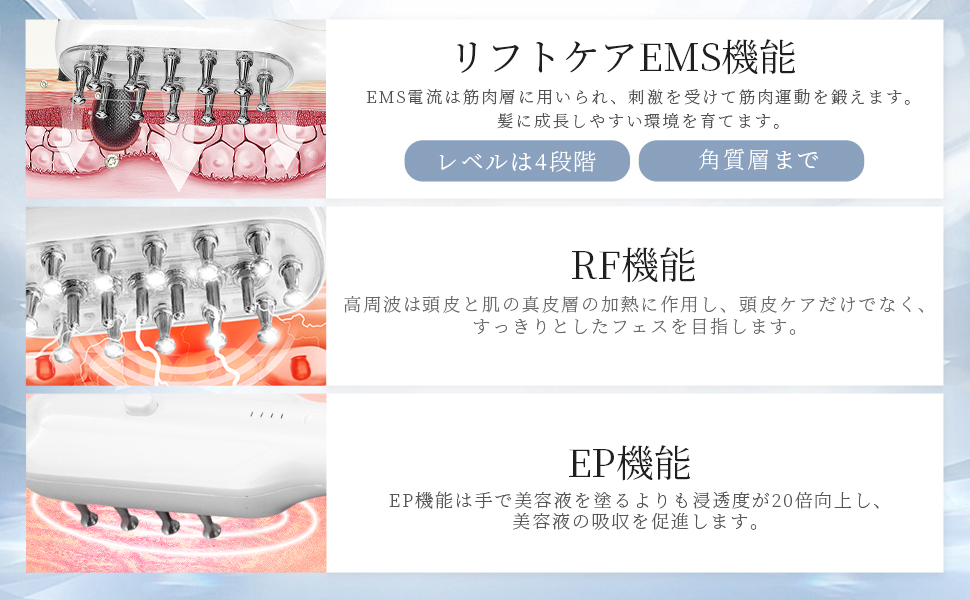 電気ブラシ❤️type-c充電式⭐️リフトブラシ⭐️日本語説明書付⭐️1台多役⭐️頭皮ケア Amazon | 【新·改良型】TAQISONG 電気ブラシ 美顔器 リフト