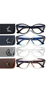 cat eye reading glasses for women blue light glasses cat eye glasses
