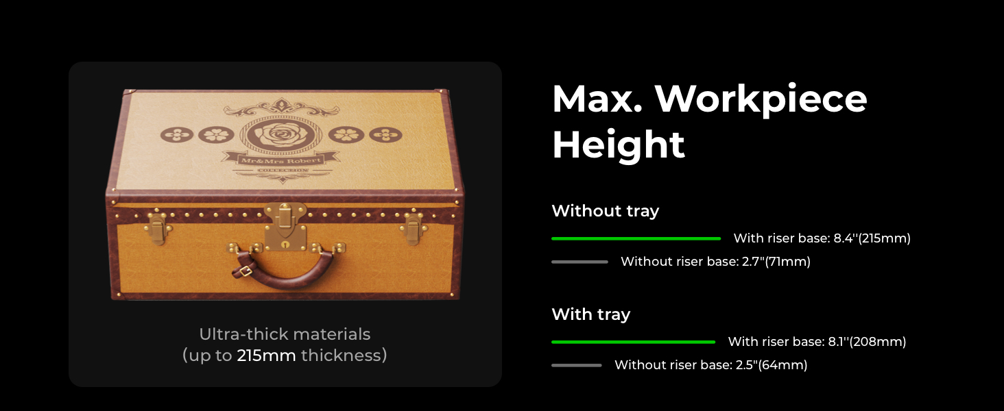 Max. Workpiece Height