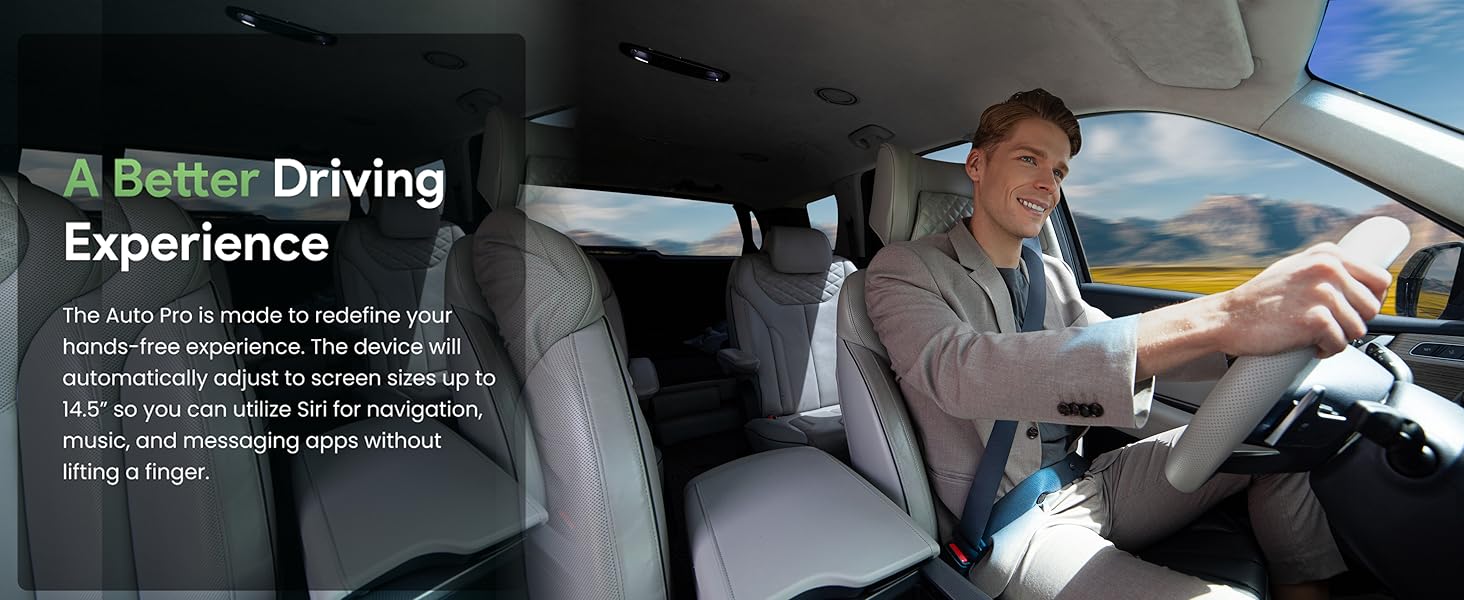 MAYTON Apple Carplay wireless adapter better driving