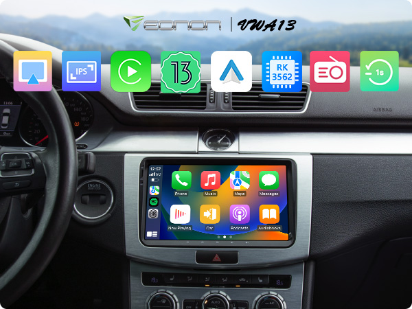 Amazon.com: Eonon Android 13 CarPlay Car Stereo Compatible