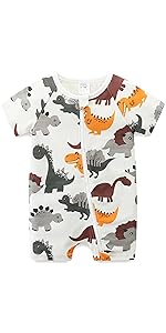 Baby romper cotton short sleeve short pants