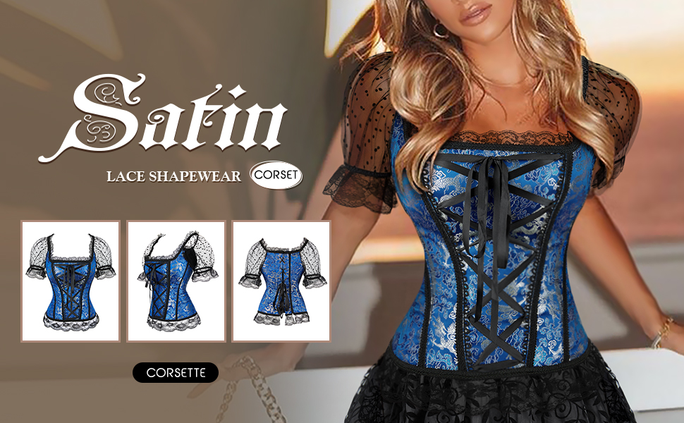 トップス josemoon CORSET HEM LACE TOPS JOSE MOON（ジョゼムーン）の「CORSET HEM LACE TOPS/コルセット