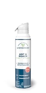 wonder side ants cockroach aerosol spray quick kill defense fast working natural