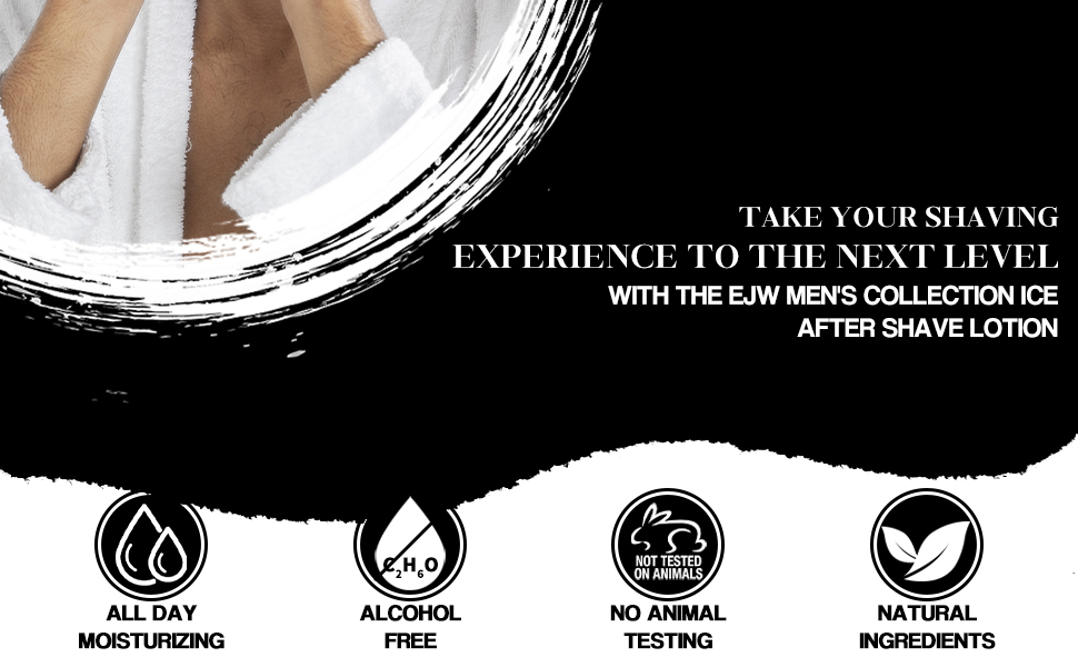 EJW After Shave Lotion for Men Cooling & Soothing Formula
