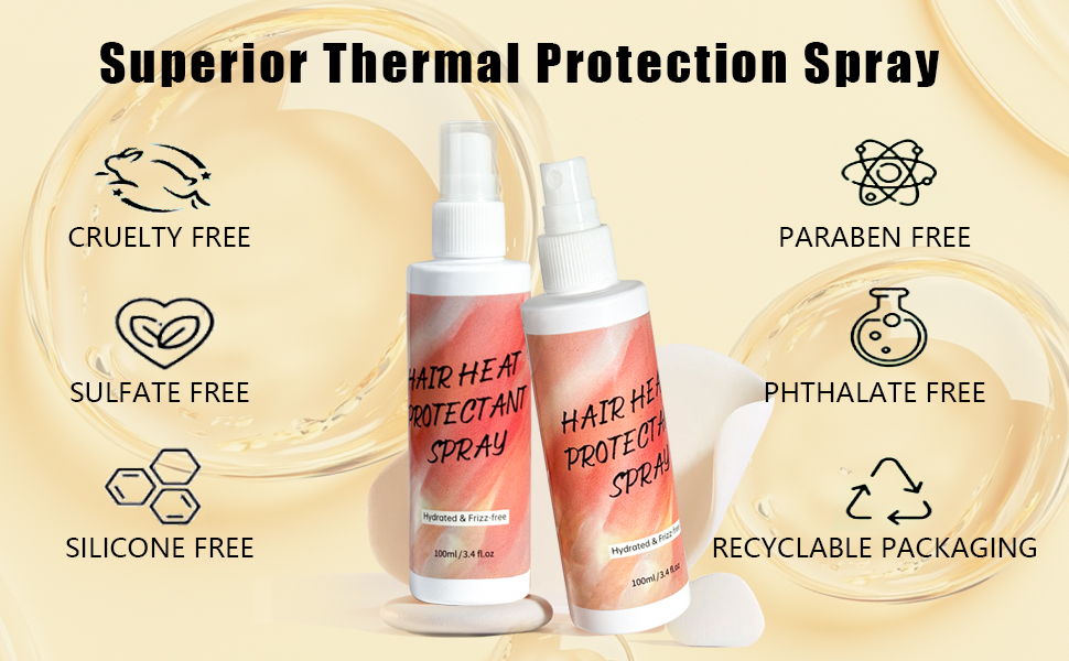 heat protection spray for hair,protector de calor para el cabello