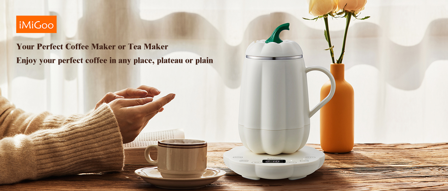 iMiGoo Single Cup Coffee Maker That Can Serve As A Cup