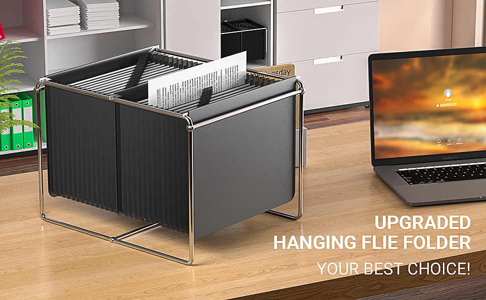 Expanding Hanging File Folders, 26 Creative Accordion