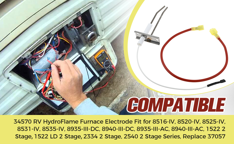 Aupoko 34570 RV Furnace Igniter Replacement for Atwood