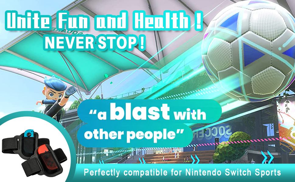 [2 Pack] Switch Leg Strap for Switch Sports and Ring Fit Adventure
