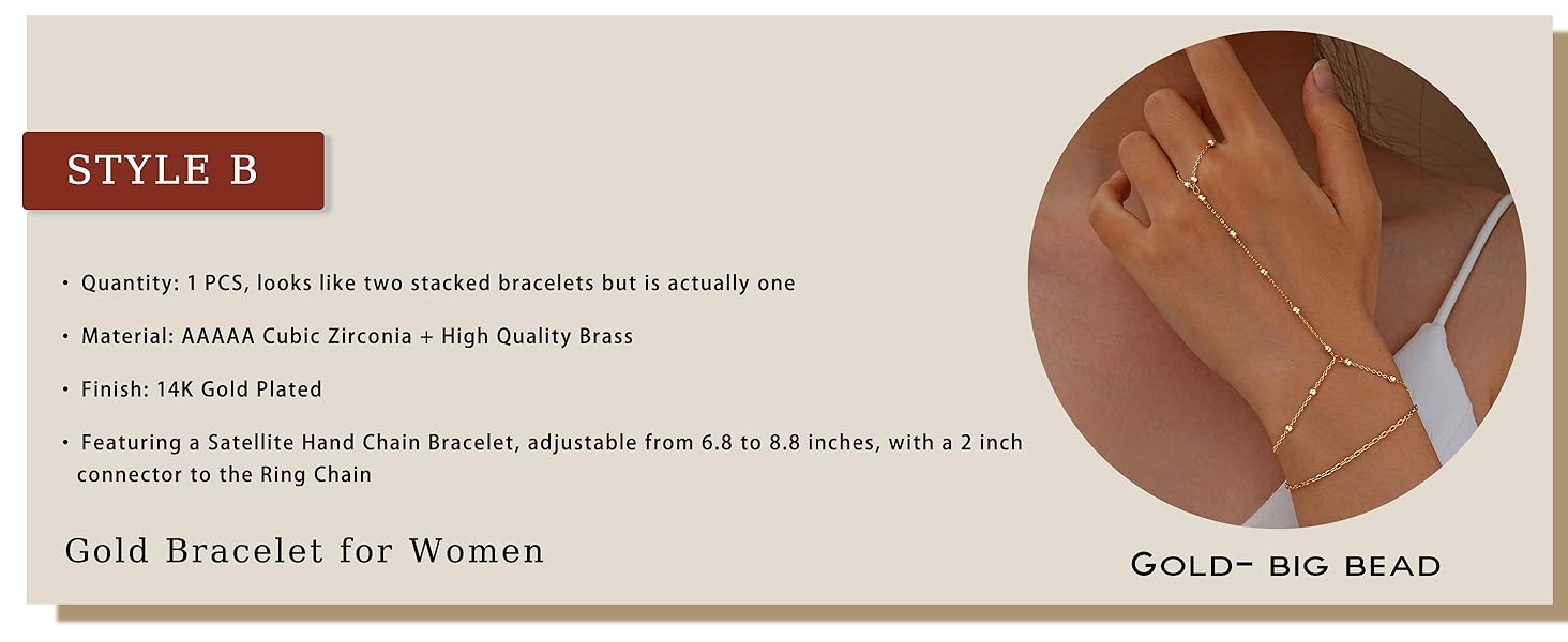 bracelet chaîne en or