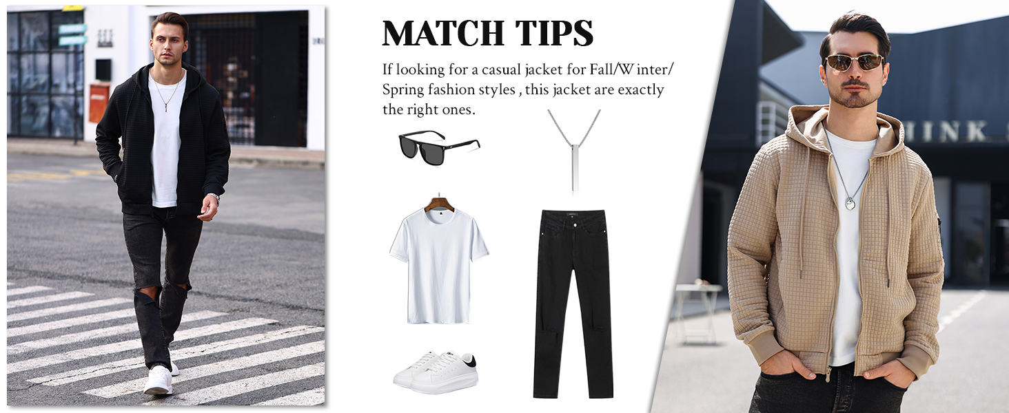 Full Zip Hoodies For Men