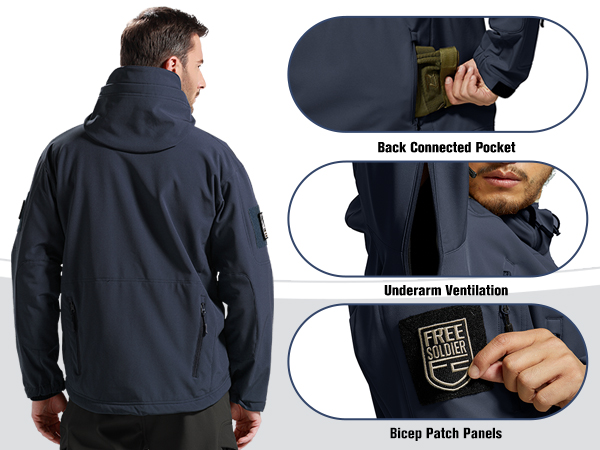 Mens Waterproof Softshell Jacket