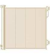 Spaceany Reinforced Retractable Baby Gate or Mesh Dog Gate,Easy to Use for Stairs, Doorways, Hall...